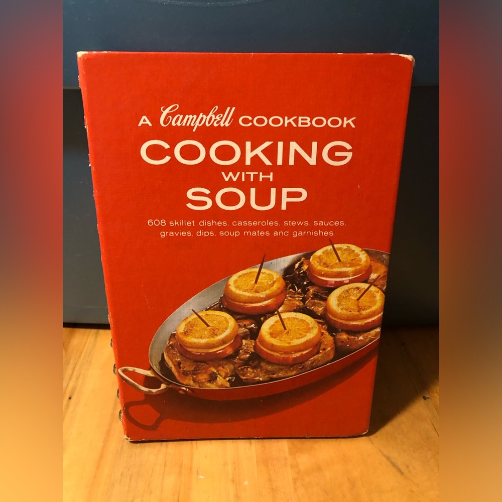 3/$40 Campbell’s Soup “Cooking with Soup” cookbook